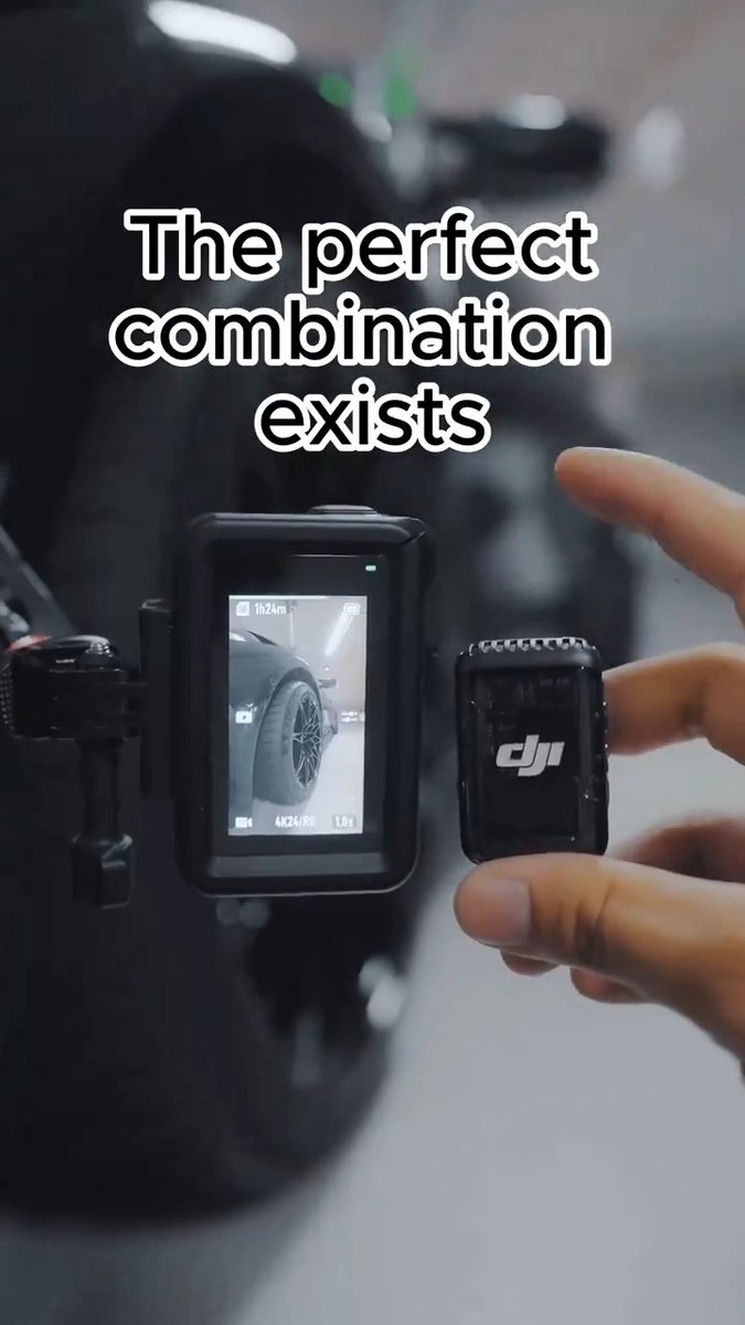 The perfect combination exists 💯 👯‍♀️ Osmo Action 4 &amp; DJI Mic 2 🎬 IG: alan__tw