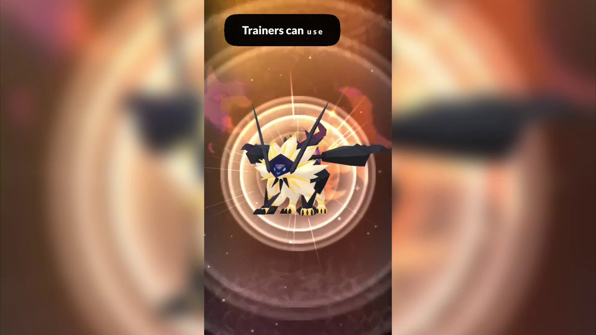 Dusk Mane Necrozma is formed when Necrozma fuses with Solgaleo and its signature attack — Sunsteel Strike — which comes with an Adventure Effect! Sunsteel Strike’s Adventure Effect has the ability to attract Pokémon and enable daytime Evolutions! #PokemonGO