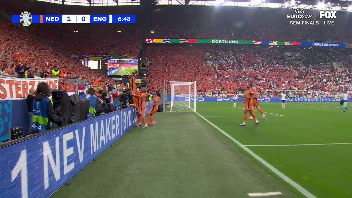 MY GOODNESS XAVI SIMONS 😱🇳🇱 Netherlands takes a 1-0 lead over England 🔥