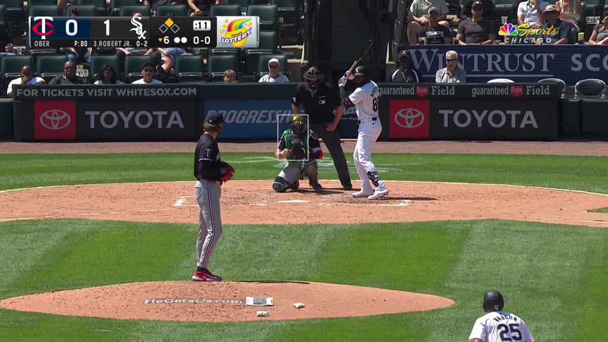 Luis Robert Jr: Destroyer of baseballs 💥 (via NBC Sports Chicago)