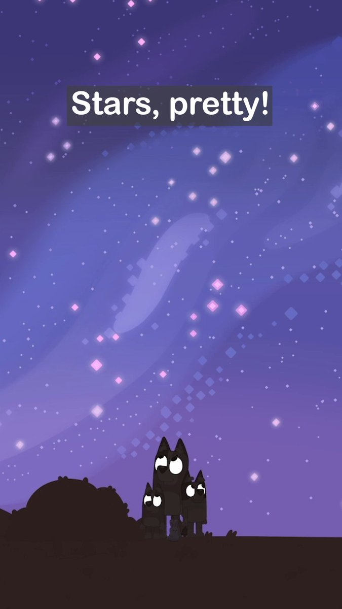 The world's a magical place... 💫 #Bluey