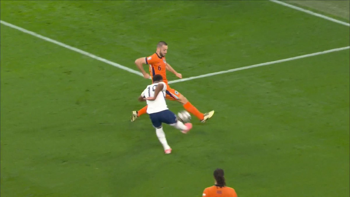 What. A. Finish. 🎯 #Euro2024 | #NEDENG