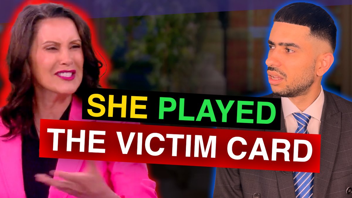 Had a nice chat with Gov. Whitmer, who tried to BS the panel with her victim card.