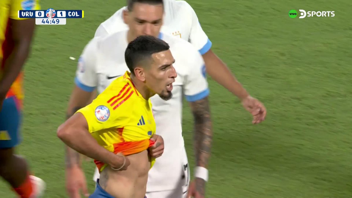 "Muñoz": Por su expulsión del partido de Colombia ante Uruguay en la #CopaAmérica