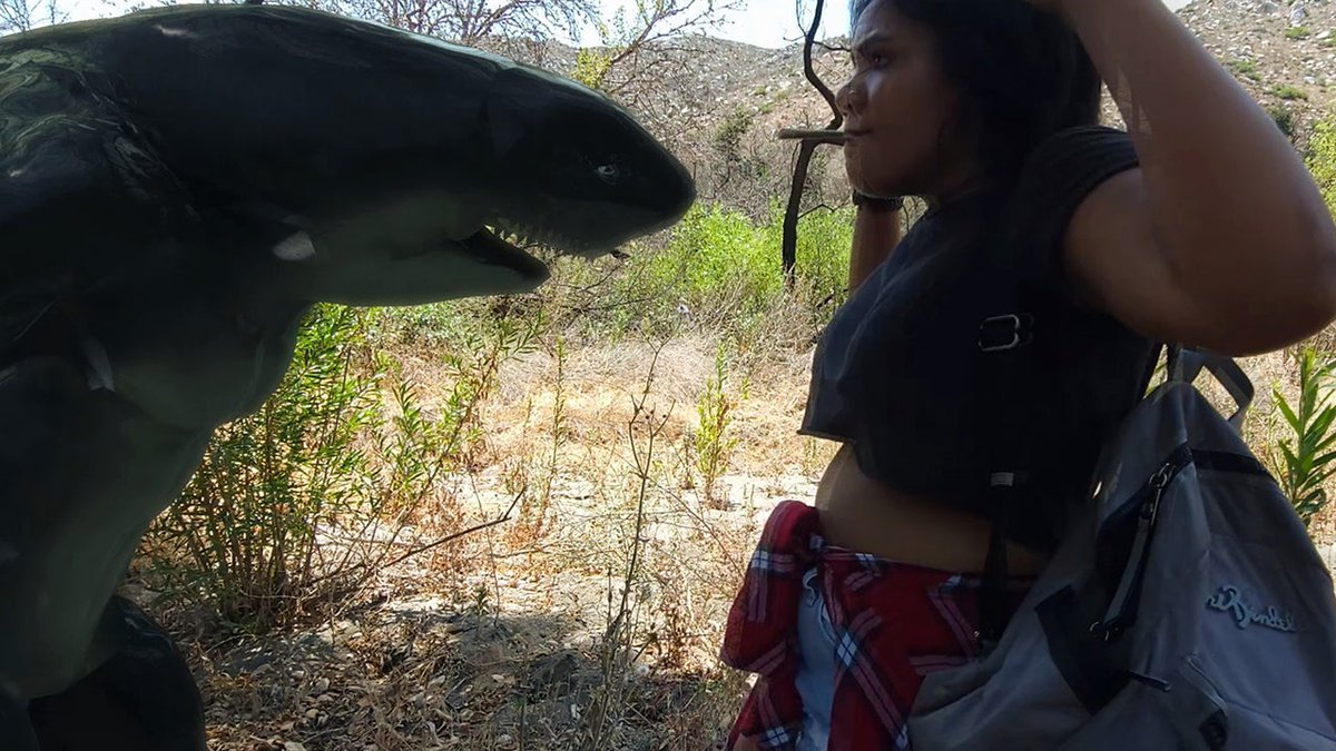 A space station's experiment goes horribly wrong, sending a breed of weaponized sharks to earth. And they don't need water to kill. Check out the trailer for Space Sharks: