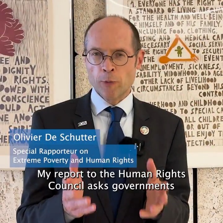 UN expert UN Special Rapporteur on poverty and human rights calls for an urgent rethink in the fight against #poverty, asking states to abandon the use of #GDP as a measure of progress & instead prioritise human rights & well-being in the economic decisions. #HRC56