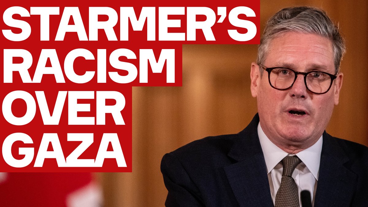 Keir Starmer rightly denounces the killing of Ukrainian children by the Russian army as "the most depraved of actions." He has said no such thing about Israel's mass slaughter of Palestinian children. There's a word for this double standard. It is "racism".