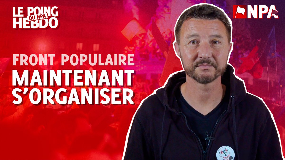 #NouveauFrontPopulaire On a voté. On a gagné. Maintenant il faut lutter et s'organiser.