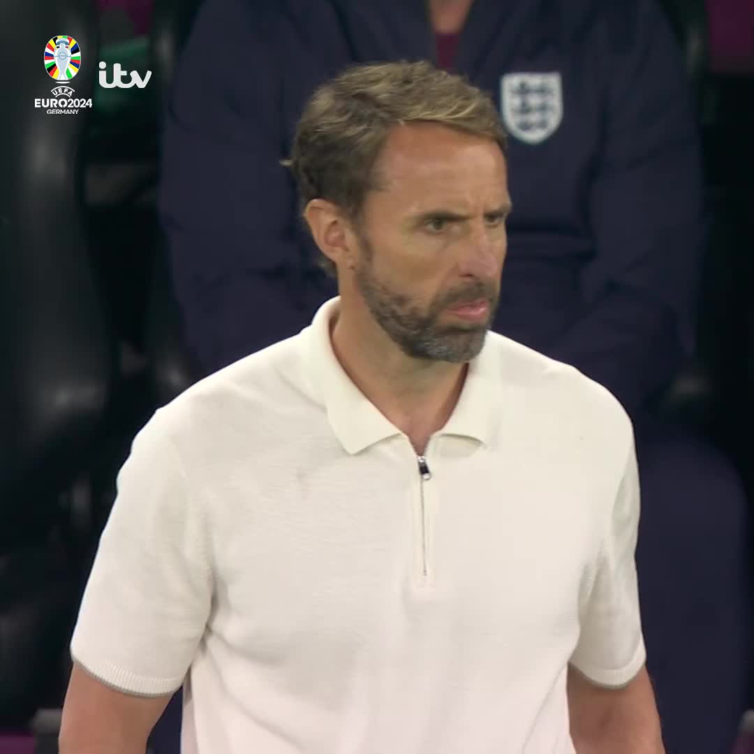 True professionalism from assistant manager Steve Holland as Watkins goal went in. Immediately tells Southgate to sort out the substitutes to tighten things up for the final two minutes. No time for celebrations.