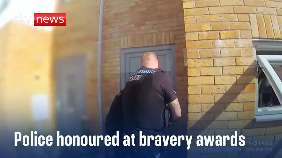 Officers who have put their lives on the line to keep the public safe will vie for awards at an annual ceremony. One of them had just "minutes" of blood left in him after being stabbed several times.