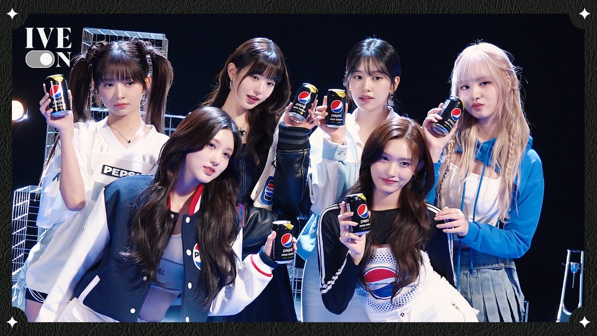 🎥 [IVE ON] 2024 PEPSI X STARSHIP CAMPAIGN BEHIND #IVE #아이브 #IVE_ON #PEPSI #펩시