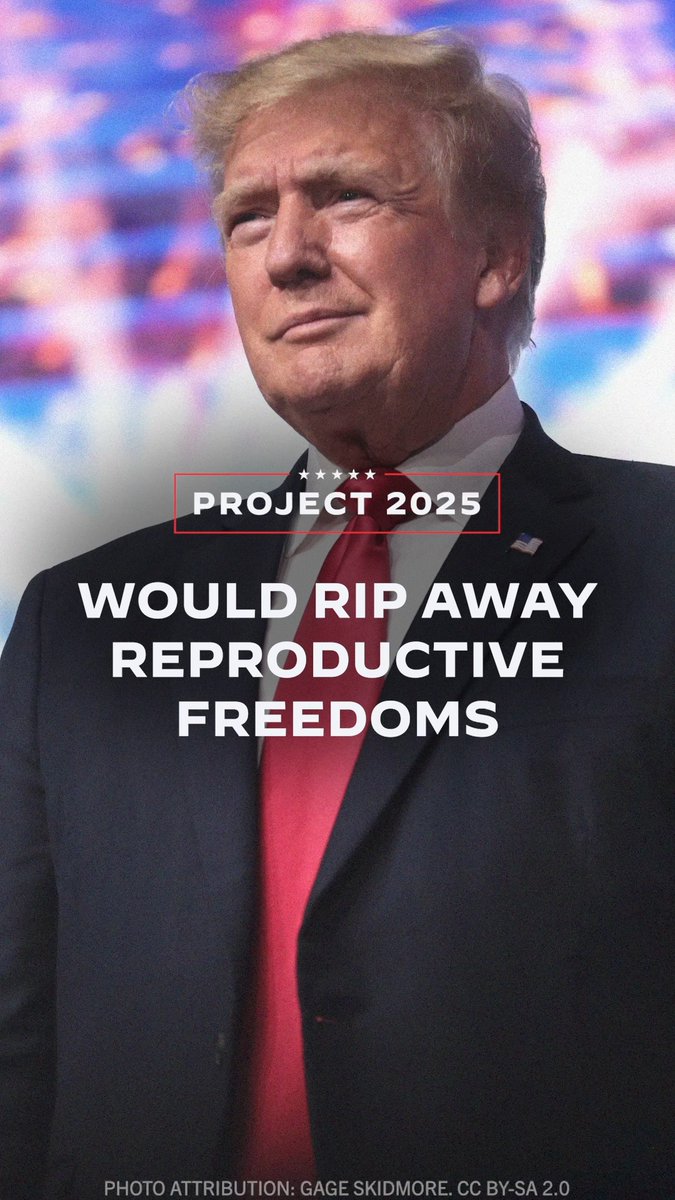 I’ve been getting a lot of questions about Project 2025 lately. Here’s the truth: It’s a dangerous takeover by Trump and his allies to pass his extreme MAGA agenda. Watch our new ad—then head to to learn more.
