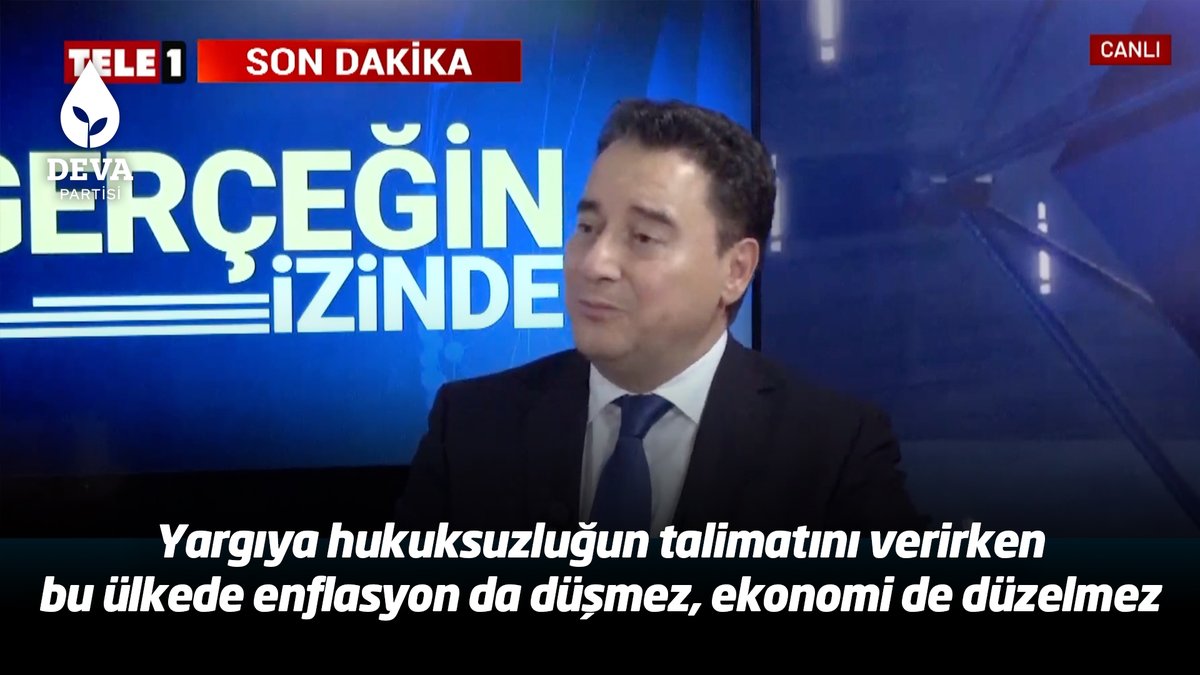 Siz her gün Anayasa'yı çiğnerken, hukuksuzluklara müdahale etmezken, hatta bazen yargıya hukuksuzluğun talimatını verirken bu ülkede enflasyon da düşmez, ekonomi de düzelmez.