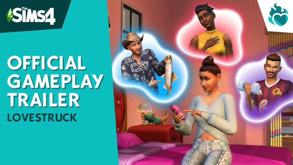 Dating can be scary, but Carina is here to walkthrough the highs &amp; lows of dating in the new The Sims 4 #Lovestruck Gameplay Trailer 💝 Pre-Order Now 🔗: