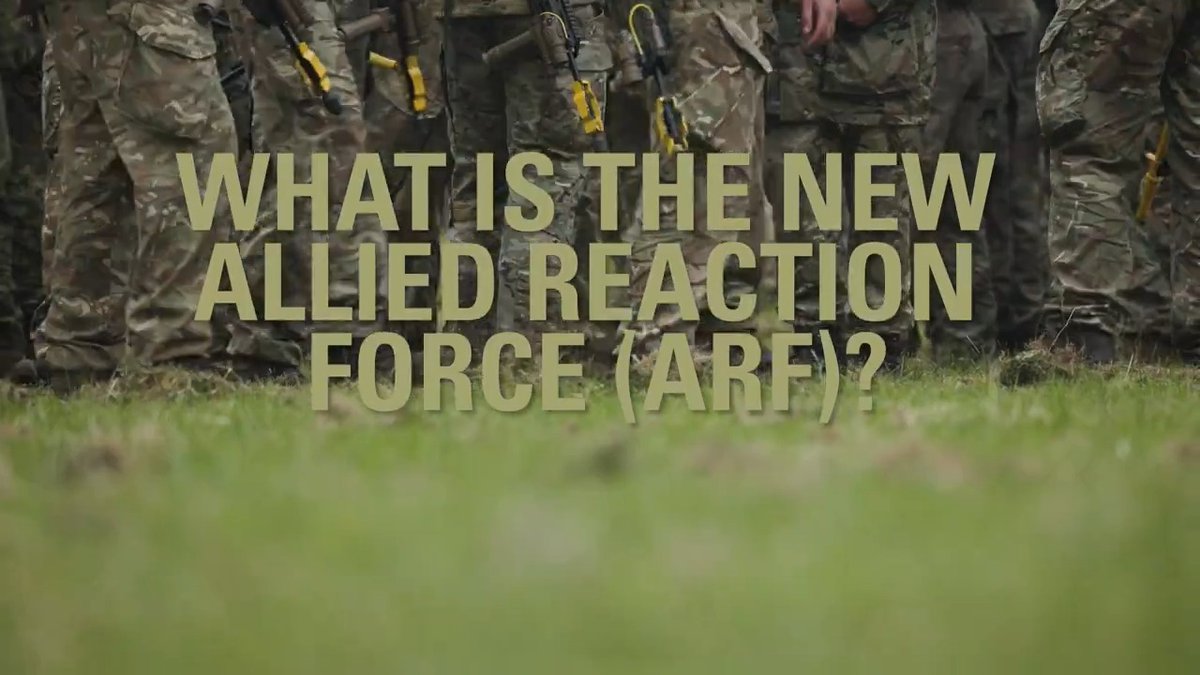 The Land Component Command of the new NATO Force Model, the Allied Reaction Force (ARF) will be led by 1st (UK) Division. The ARF, a multi-national force, increases the ability and speed of NATO's rapid deployment of forces. Read and watch more ⬇️