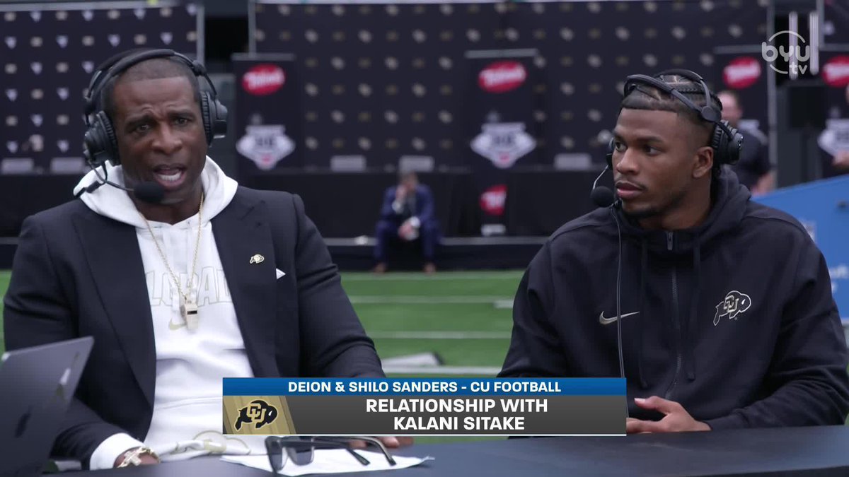 Wow... high praise and respect for Kalani F Sitake from COACH PRIME 🙌