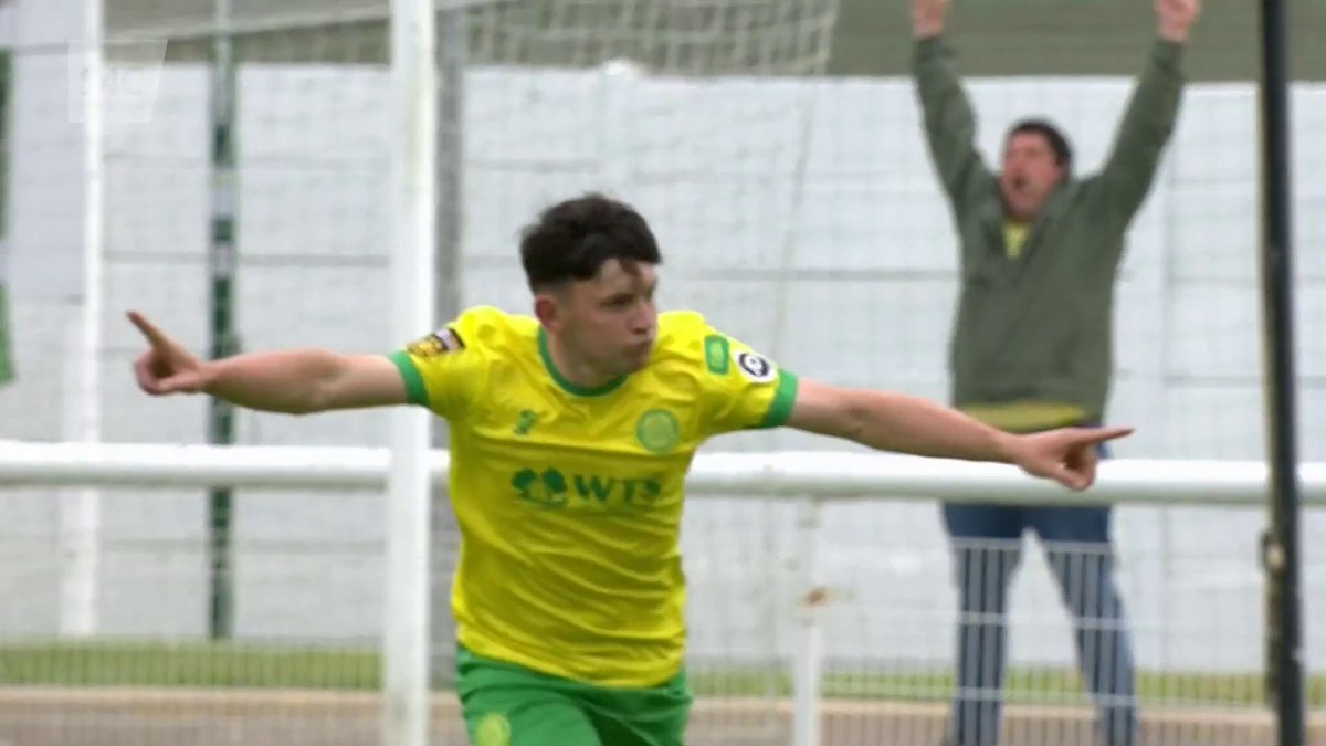 Morgan Owen yn sgorio gôl gyntaf Caernarfon yn Ewrop 🟡🟢 Morgan Owen scores Caernarfon's first ever goal in Europe 🟡🟢 CPD Tref Caernarfon Town FC 1-0 Crusaders Football Club