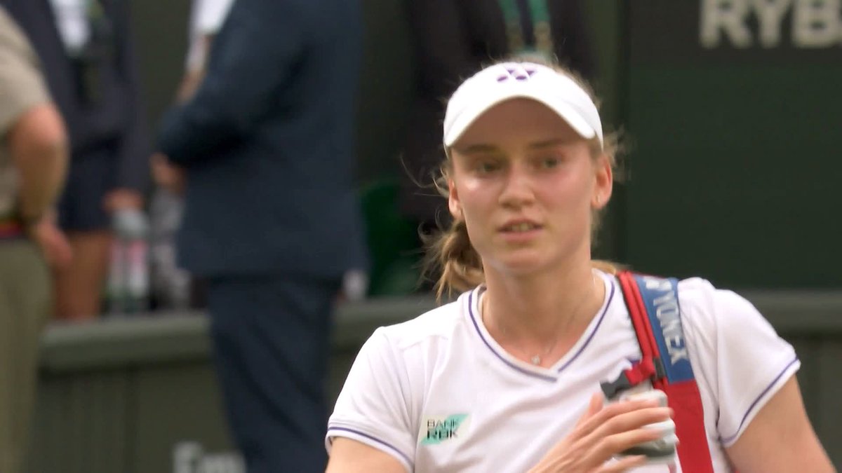 A lot of love and admiration for Elena Rybakina 🫶 Congratulations on another fine run at The Championships 👏 #Wimbledon