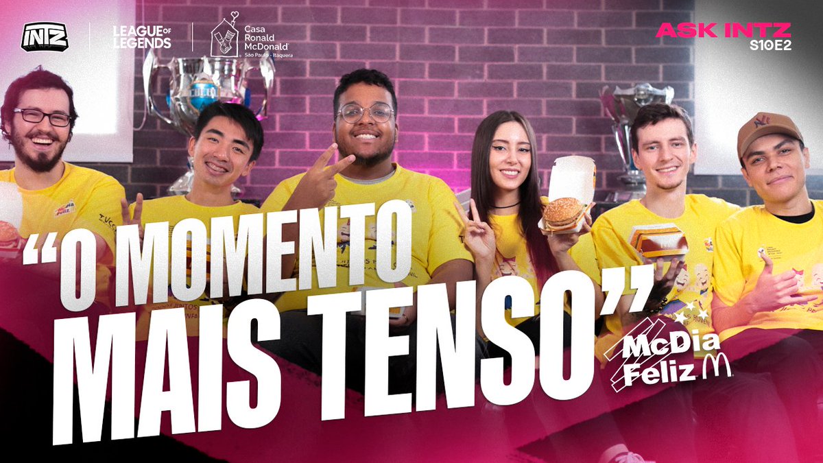 NOVO EPISÓDIO DE ASK INTZ NO AR! Nesse vídeo os jogadores respondem algumas perguntas de vocês em um clima mais despojado, porém, eles tem um recado bem importante no final... Estamos participando e ajudando na campanha do #mcdiafeliz2024 ao lado da Casa Ronald Itaquera! E você aí também pode ajudar 💪 Faça sua doação, juntos somos mais fortes nessa luta contra o câncer infanto-juvenil! ❤️ Link nos comentários 👇
