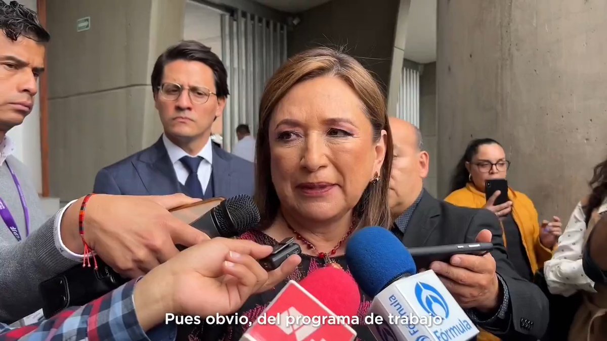 El Tribunal Electoral del PJF debe valorar las quejas y analizar las pruebas que presenté para acreditar la intervención del Presidente en el proceso electoral. Así lo dije al salir de mi audiencia con los magistrados.