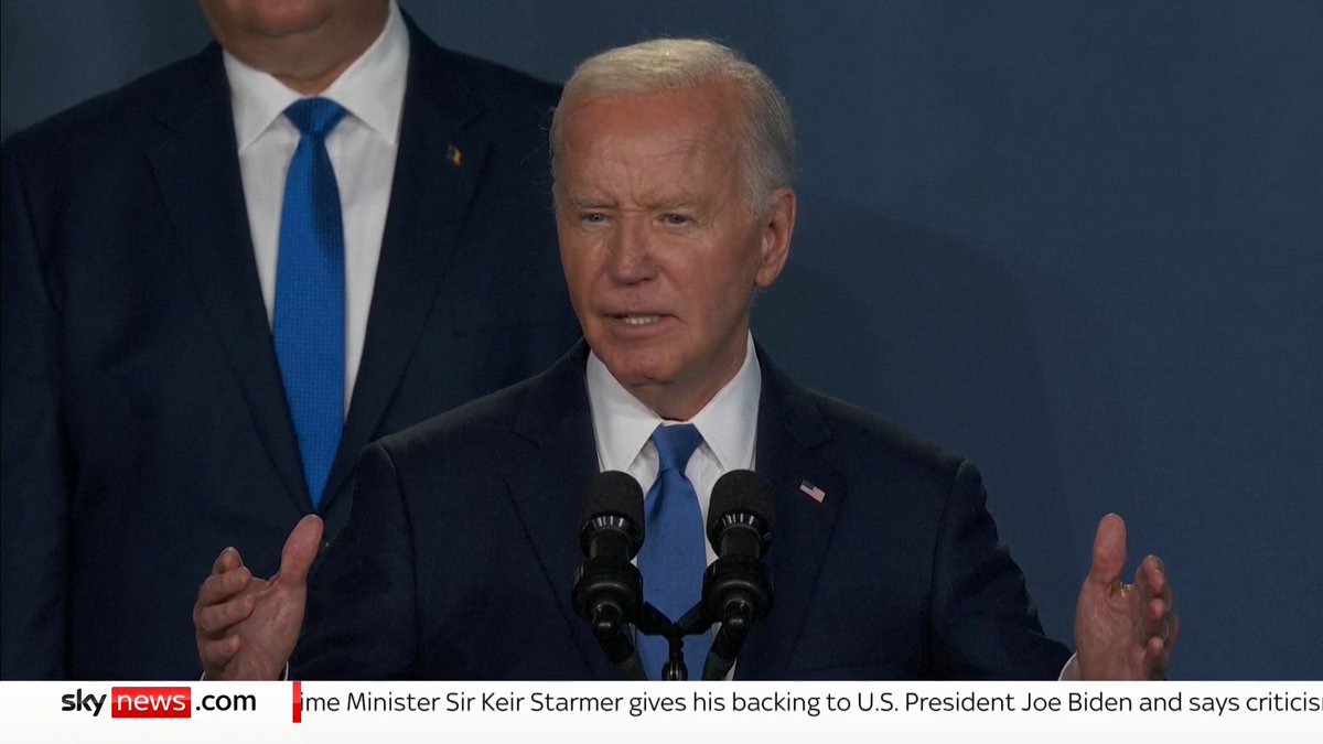 BREAKING: Joe Biden mistakenly refers to Volodymyr Zelenskyy as 'President Putin' Read more: 📺 Sky 501, Virgin 602, Freeview 233 and YouTube
