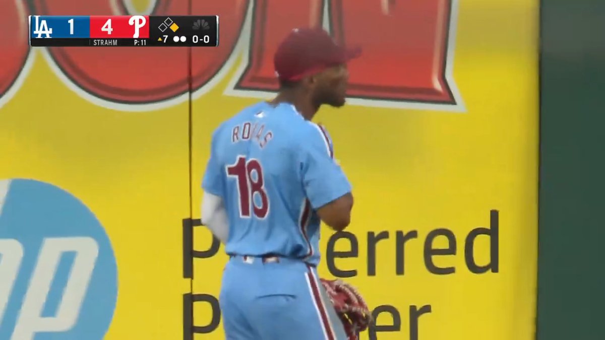Citizens Bank Park gets on their feet for Johan Rojas 😳 👏
