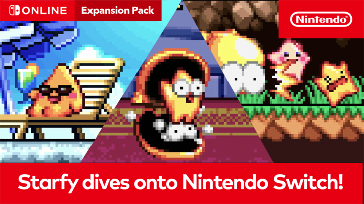 3 classic games featuring Starfy, the prince of Pufftop, are now available to play for #NintendoSwitchOnline + Expansion members! #GameBoyAdvance: ☑️ Densetsu no Starfy 1 ☑️ Densetsu no Starfy 2 ☑️ Densetsu no Starfy 3