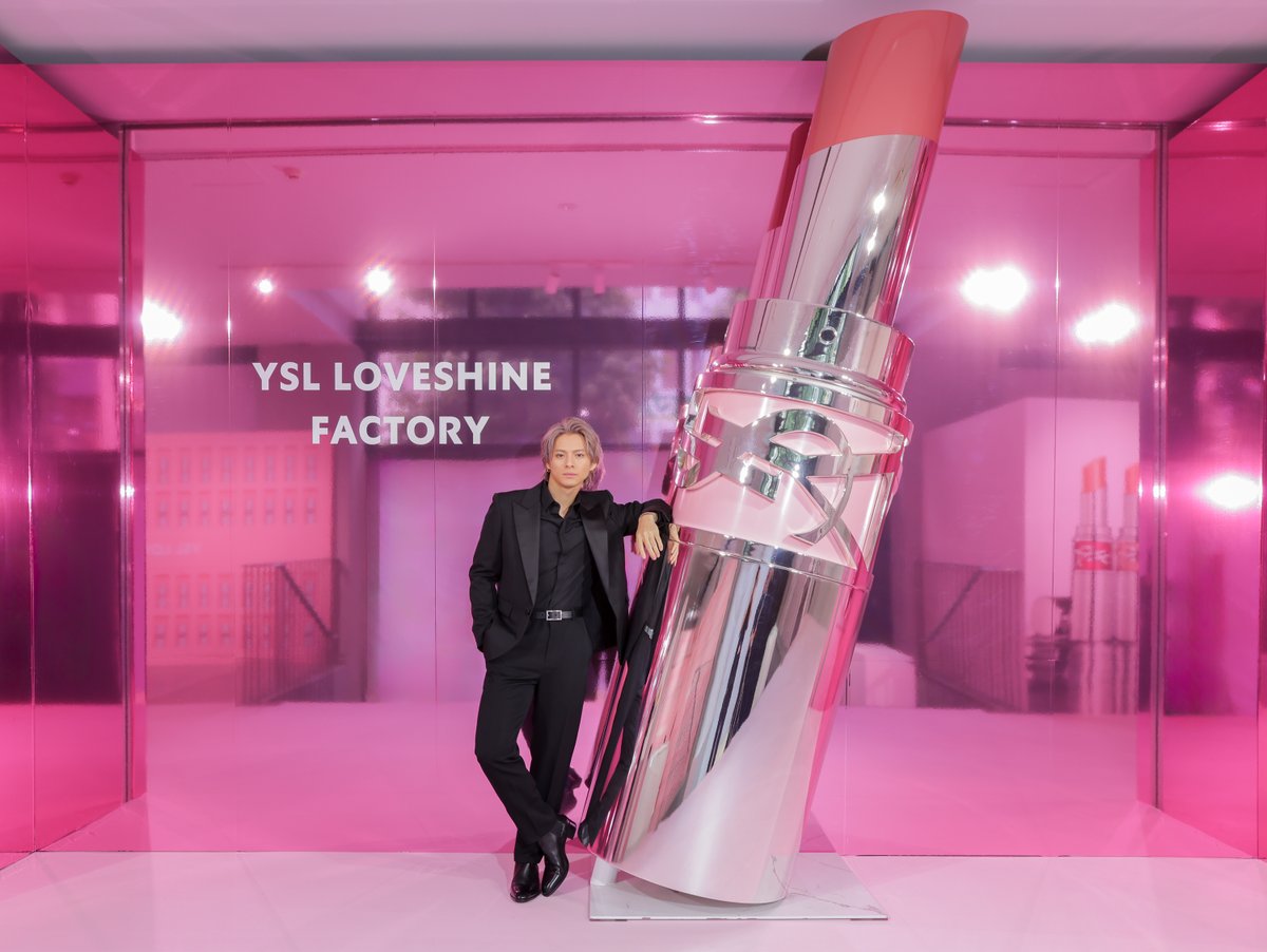 アジア アンバサダー平野紫耀さんから、本日より開催のポップアップ イベント「YSL LOVESHINE FACTORY」についてコメントが届きました。 ▼イベント詳細はこちら 7月12日-7月16日 MEDIA DEPARTMENT TOKYO 入場無料/予約不要