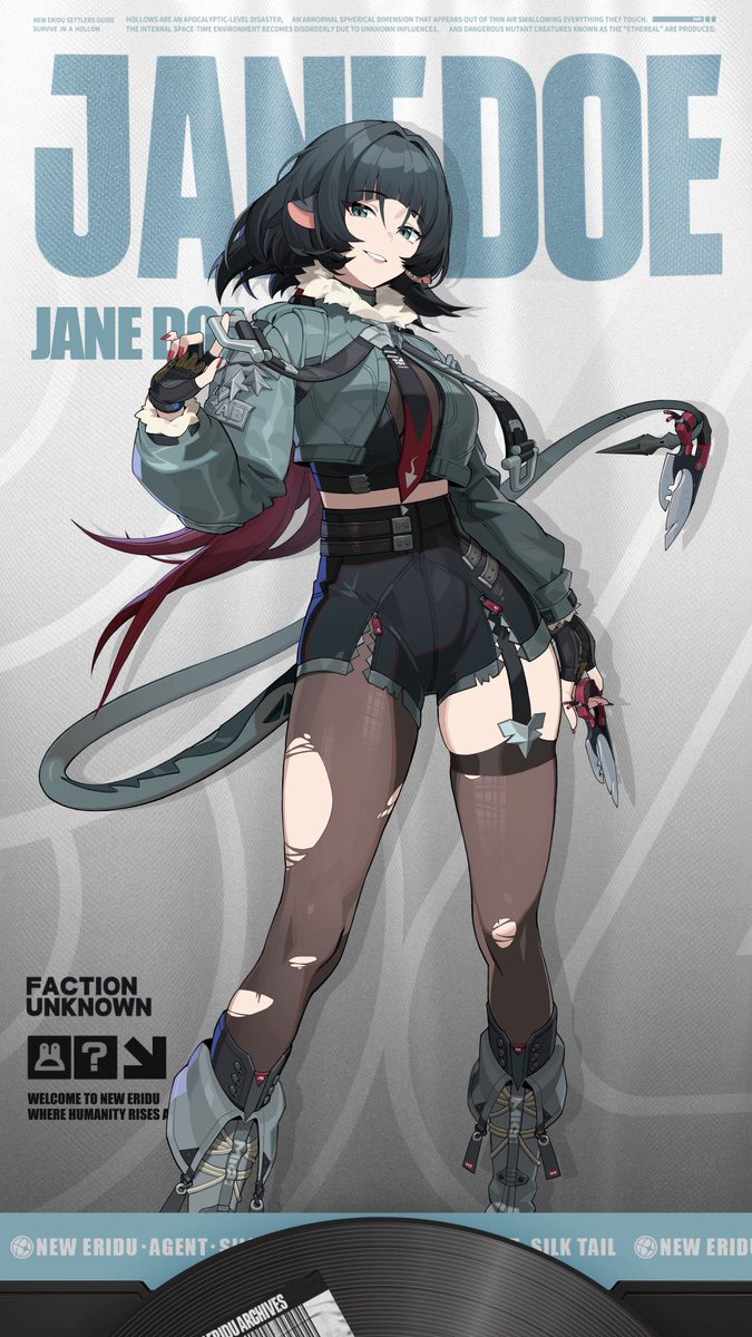 Agent Record|Jane Doe #zzzero #zenlesszonezero #Jane