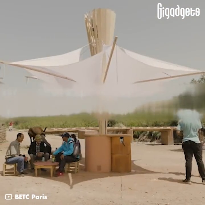 Bud Ground Coolers are fridges that work without electricity using geothermal energy. This innovation can cool 300 drinks below 42.8°F (6°C) without using electricity. [📹 Gigadgets]