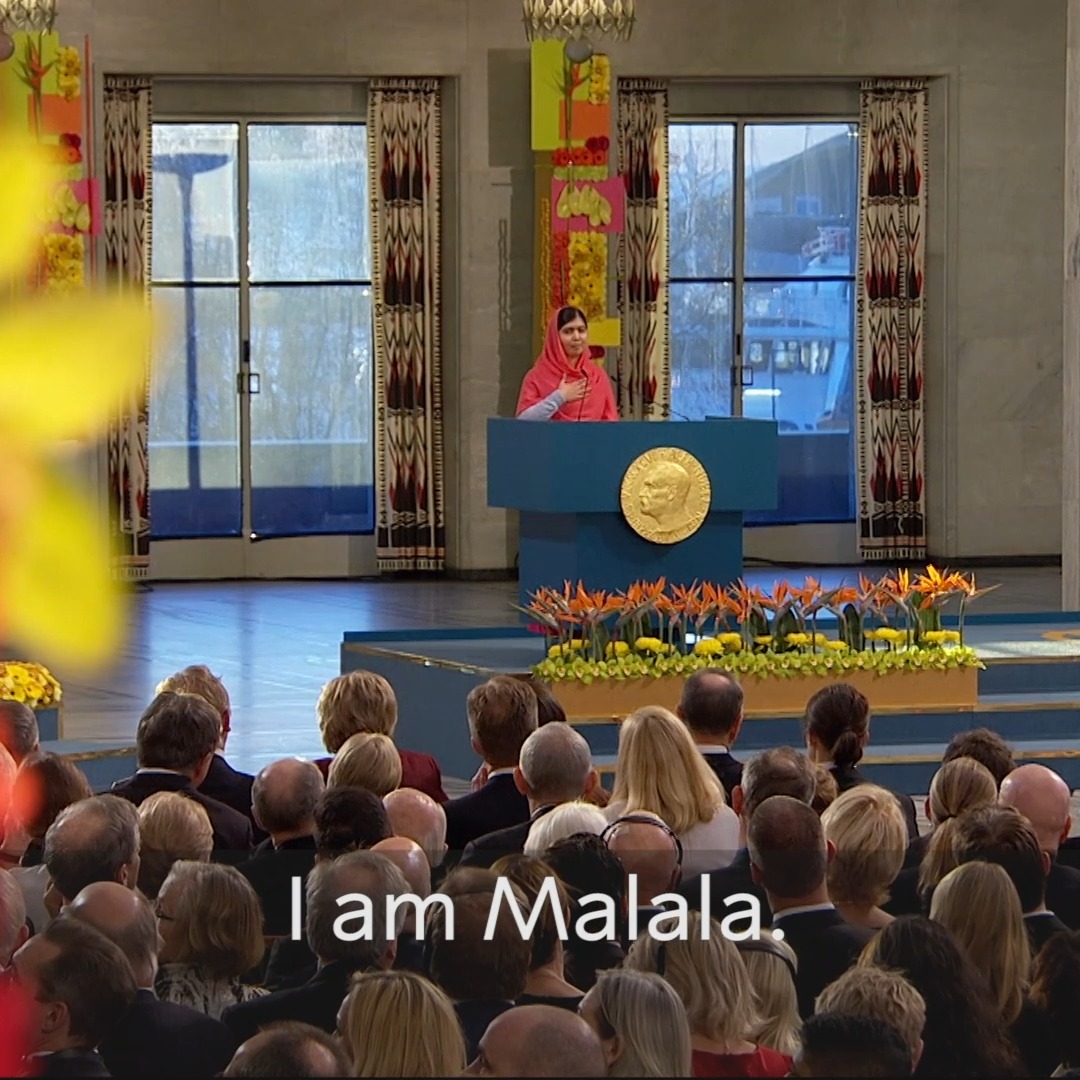 "I am not a lone voice. I am many." Throwback to 2014 when Malala Yousafzai held her powerful #NobelPeacePrize lecture speaking up for every child’s right to go to school. Sending our warmest birthday wishes to Malala Yousafzai!