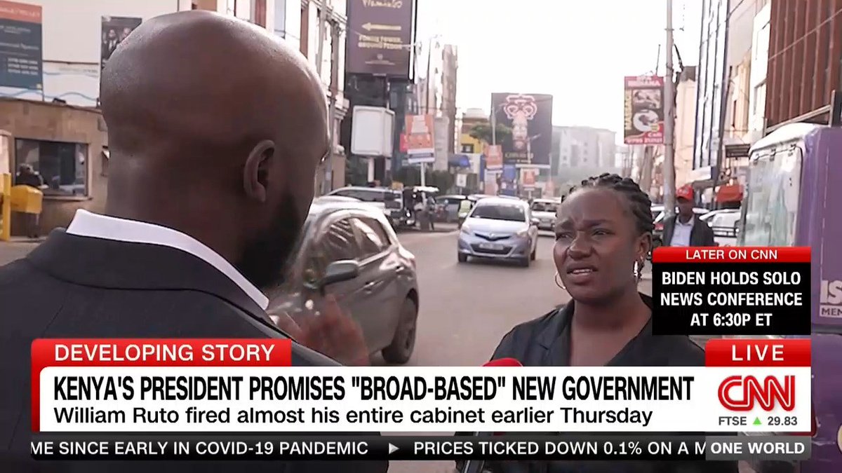 "President Ruto has shown himself to be crafty so we don't trust him," one Kenyan told me after he dissolved the cabinet