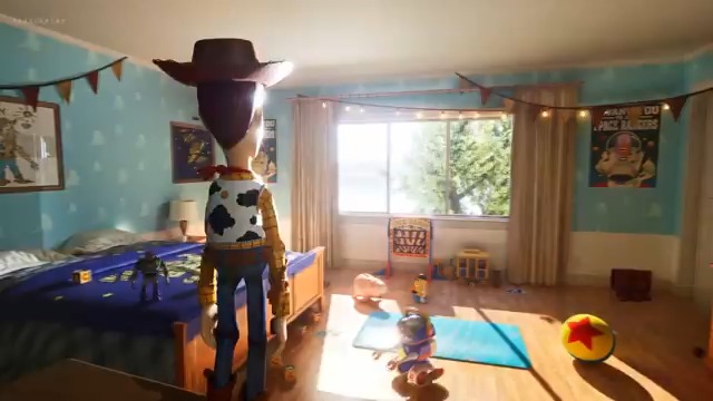 Toy Story en jeu vidéo hyper réaliste ! Le YouTuber Teaser Play a imaginé un jeu avec Woody et Buzz et des graphismes MAGNIFIQUES. Un gros bravo à lui. 👏 (via