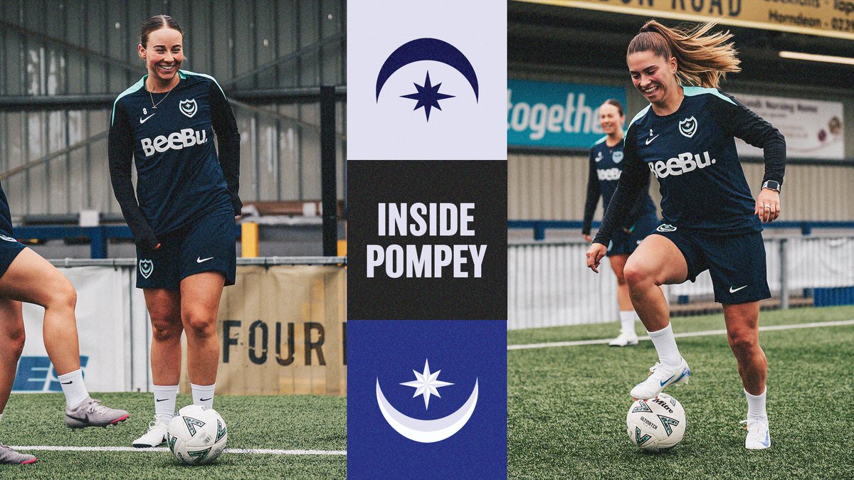 🔵 It all starts here! 🍿 An exclusive, behind-the-scenes look at #Pompey's first day in preparation for the Wc.