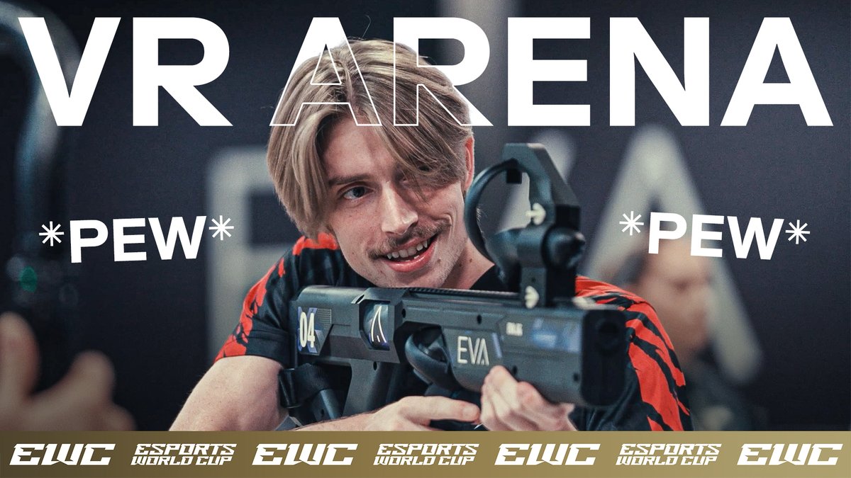 The #EsportsWorldCup offers more than competition 🔥 Step into our VR Arena and experience gaming like never before!