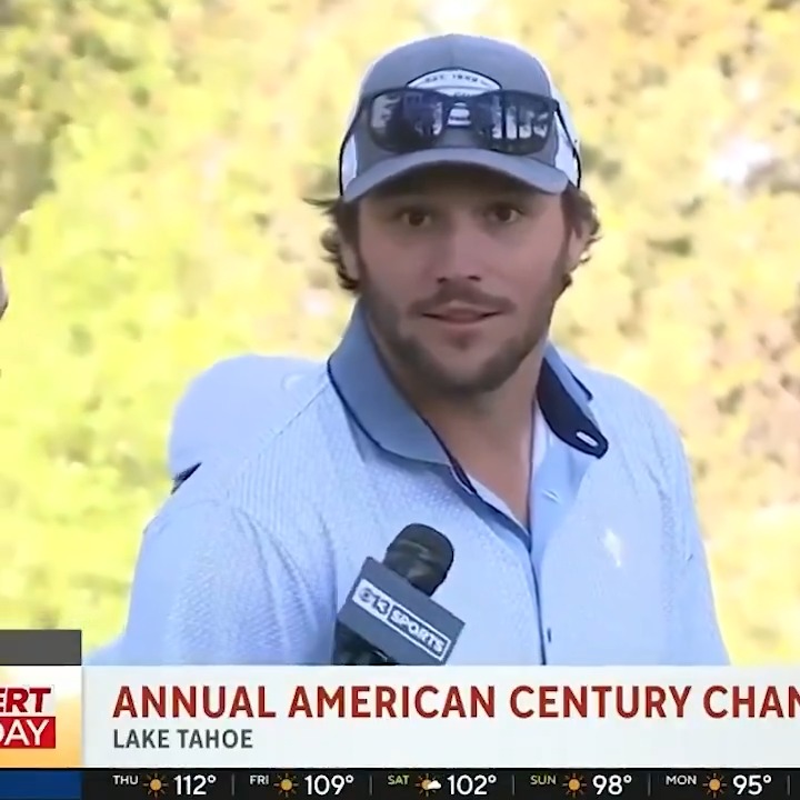 "Are we live?" Josh Allen is too funny 😂 (via Good Day Sacramento)