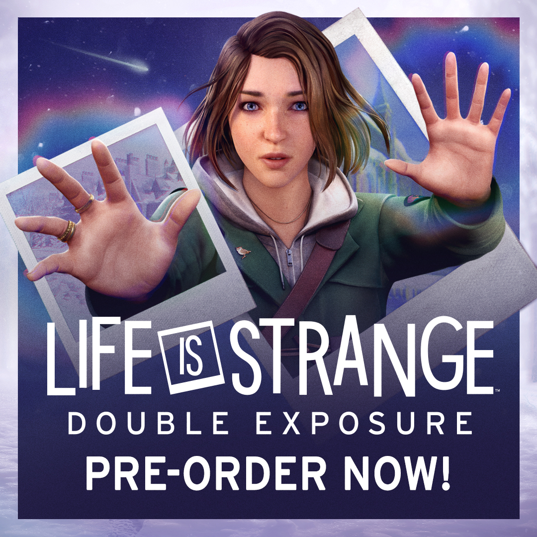 Pre-Order #LifeIsStrange Double Exposure, the all-new supernatural murder mystery featuring the return of #MaxCaulfield: *SHARE THIS POST* to win an @Xbox Series X, LiS Design Labs Controller and 1/5 posters signed by Hannah Telle: