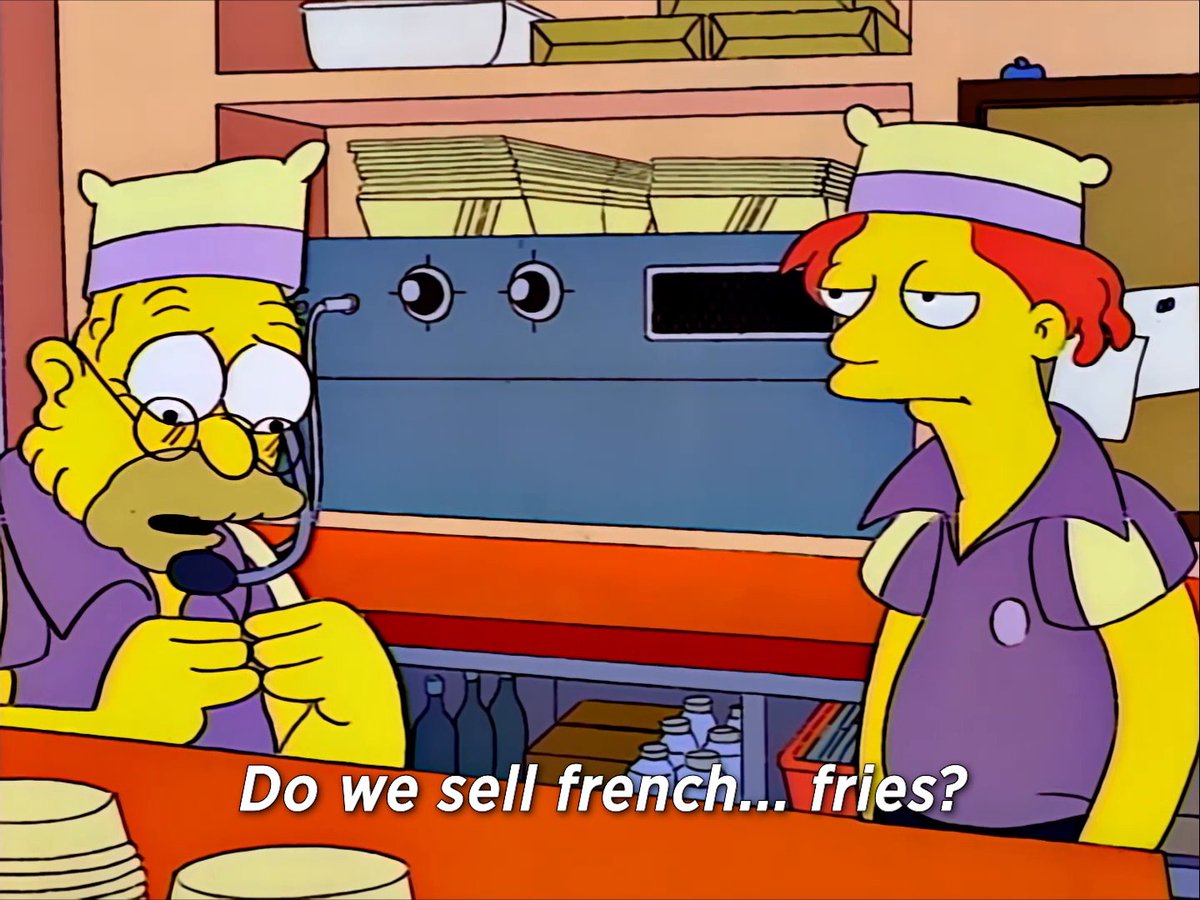 Grampa's gonna test your patience on #NationalFrenchFryDay.