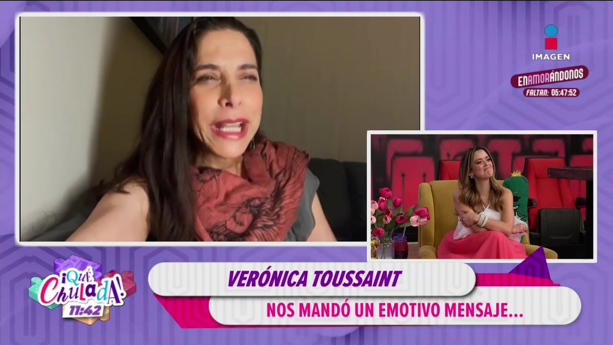 La EMOTIVA DESPEDIDA de #VerónicaToussaint de sus CHULADAS y #QuéChulada #QuéChulada💞:
