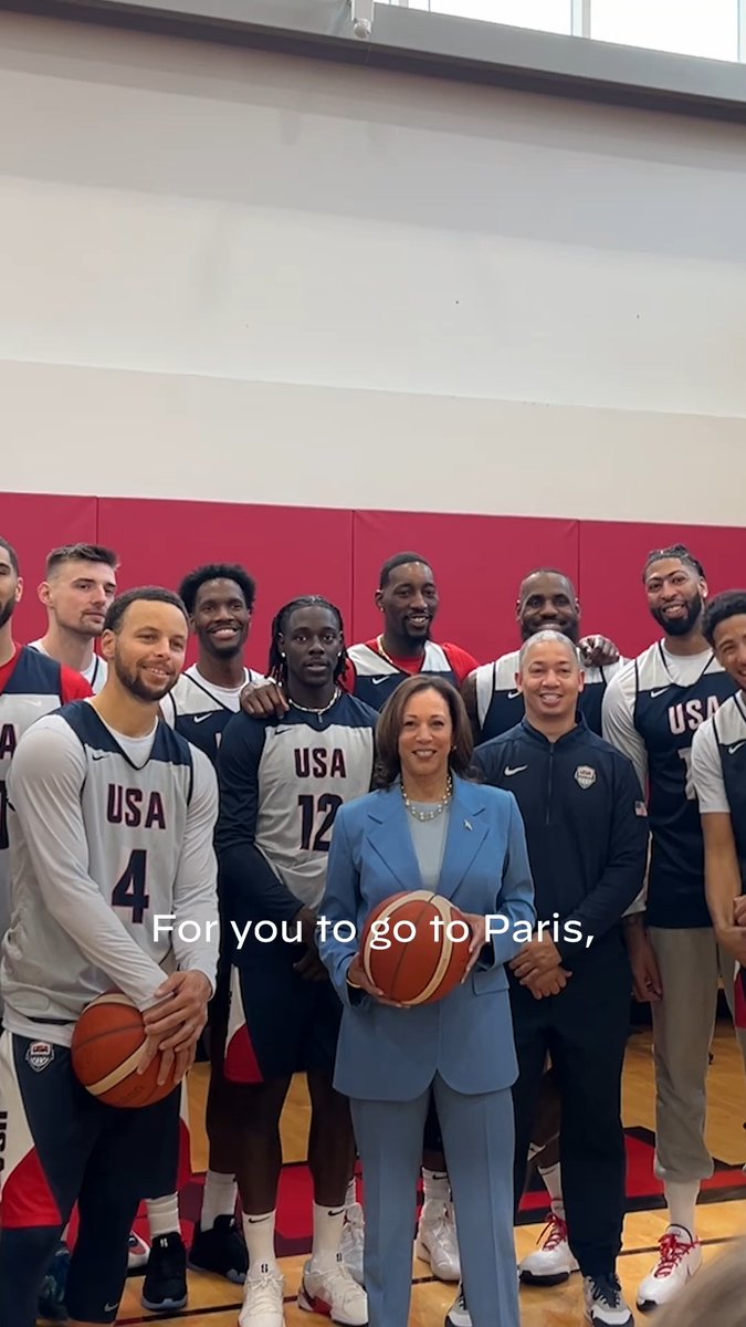 .USA Basketball, our nation is cheering you on. Bring home the gold.