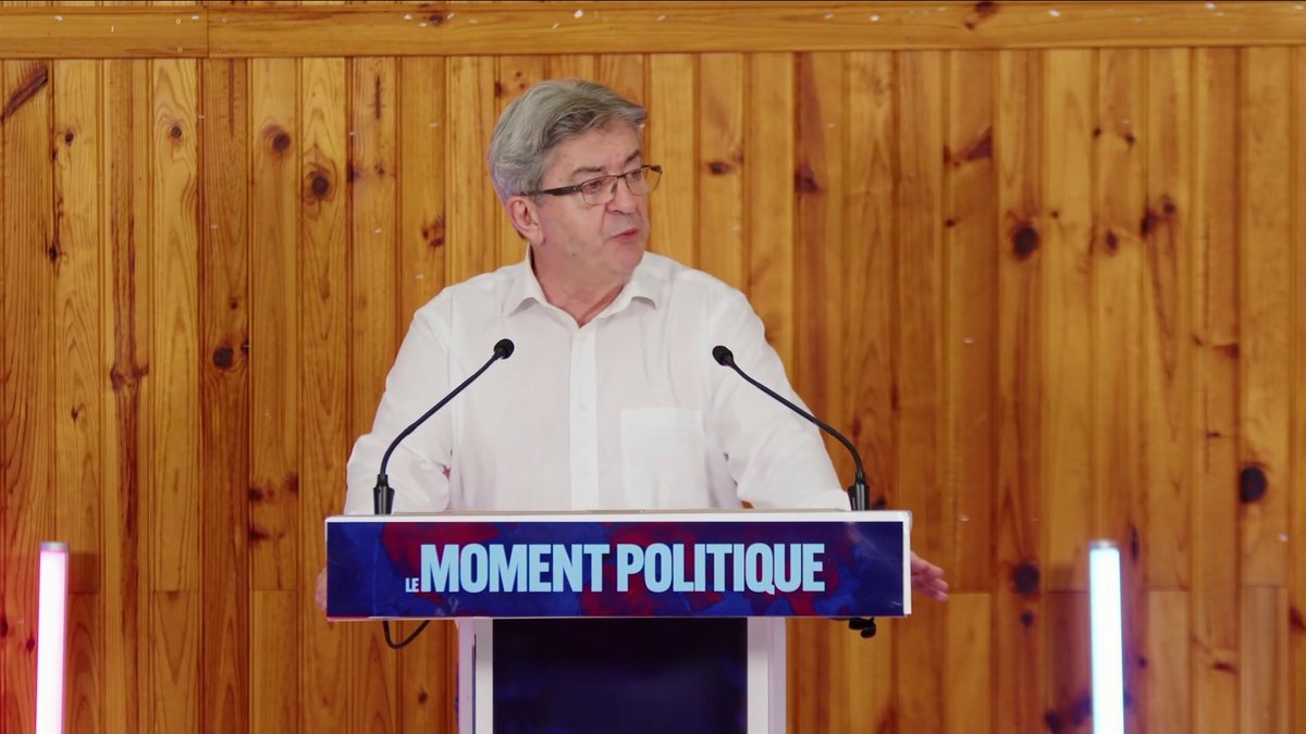 Par décret, nous pouvons décider du SMIC à 1600 euros, de l’abrogation de la réforme des retraites à 64 ans et de l’annulation des réformes de l’assurance chômage ! Tout ceci dépend de décisions gouvernementales. Nous le ferons en 48h lorsque nous serons au pouvoir ! #ConfJLM