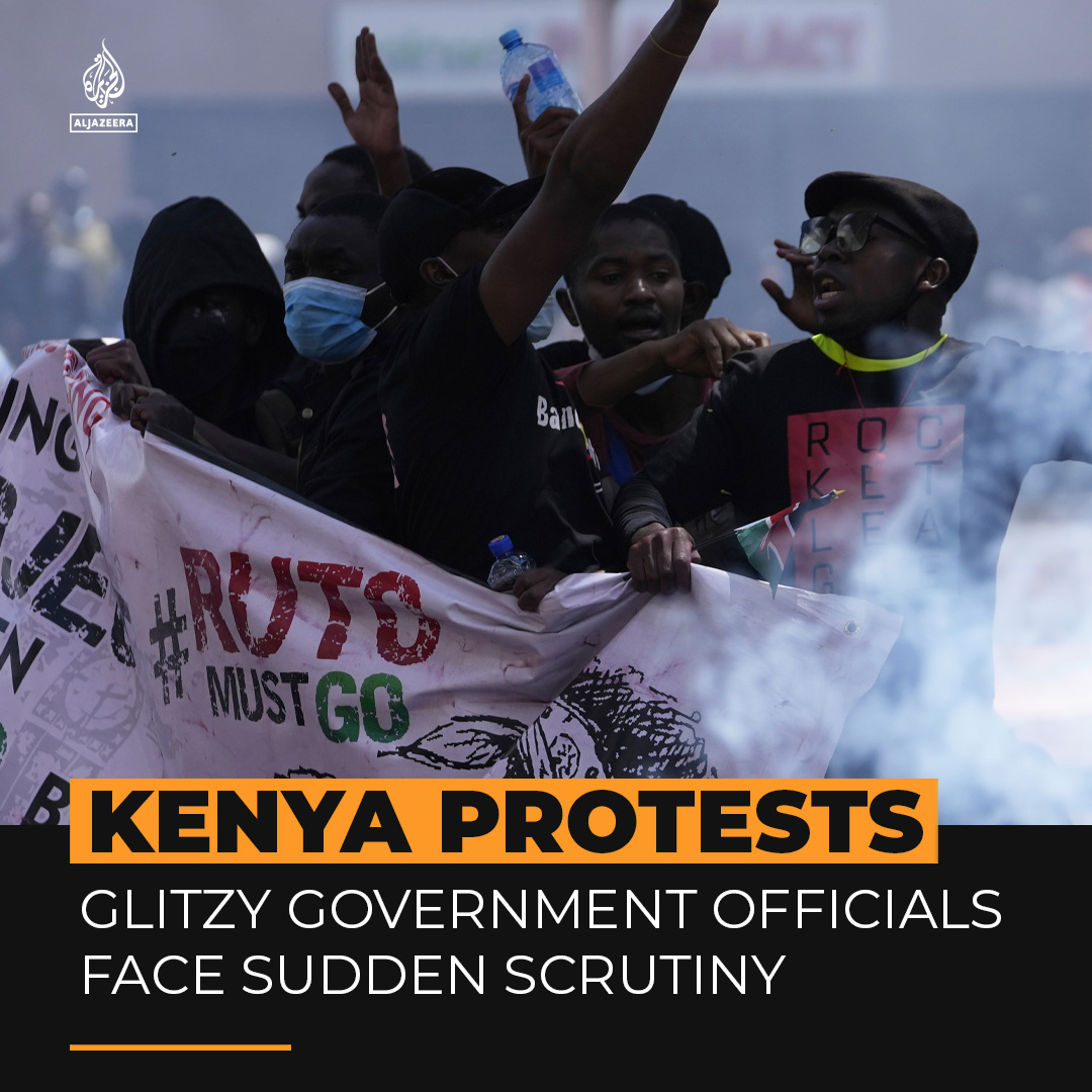 Many Kenyan politicians proudly show off their luxury lifestyles, but with the cost-of-living crisis and the deadly anti-tax protests, young Kenyans see the flashy habits of officials as unacceptable.