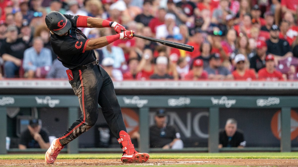 The first grand slam of Rece Hinds big league career!