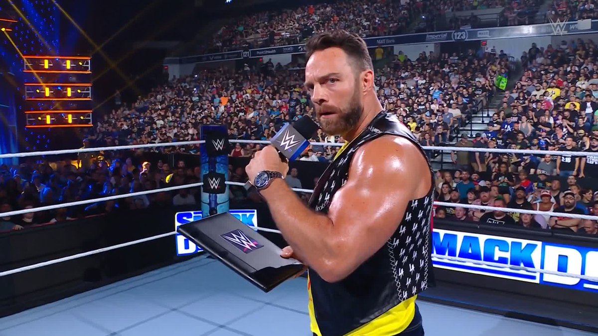 No Logan Paul in sight 👀 LA Knight promises that Logan Paul’s #USTitle will be his come #SummerSlam! #SmackDown