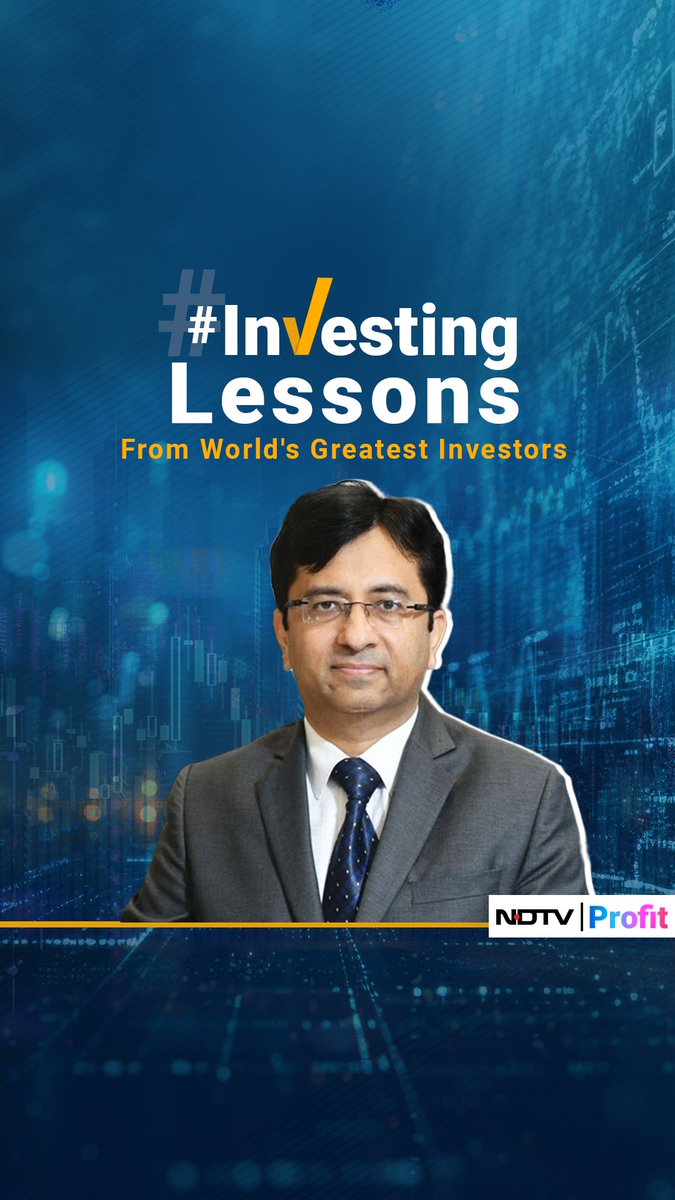 Here's what PPFAS' Rajeev Thakkar recently told that stands out as a great lesson. #InvestingLessons For more news and updates visit