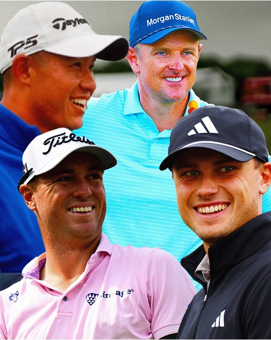 2️⃣ Local Junior Golfers 1️⃣ Amazing Day Two local junior golfers were surprised by a series of stars, Justin ROSE, Justin Thomas Collin Morikawa & Ludvig Åberg, at this week’s #GenesisScottishOpen Genesis Europe