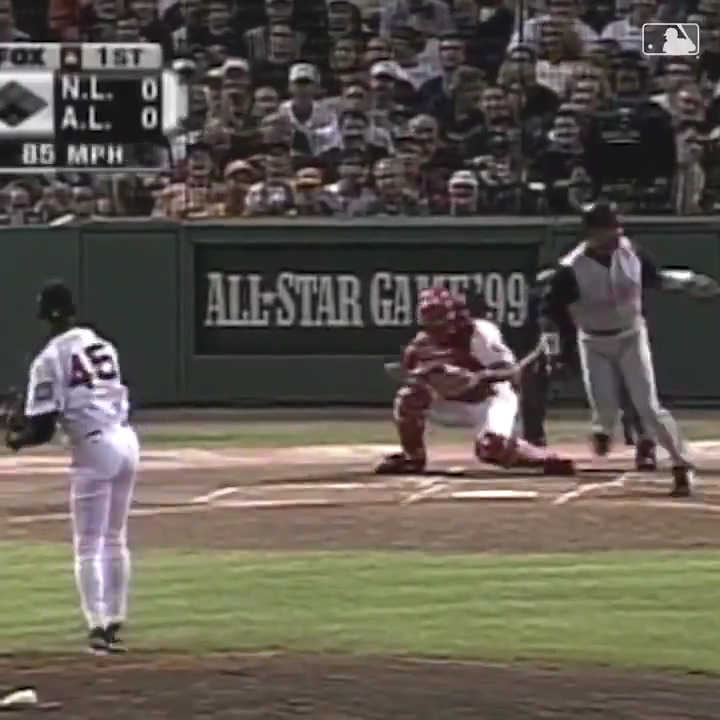 25 years ago tonight, the greatest pitcher of our time put on the greatest show in the history of Fenway Park. And he did it in front of the greatest collection of living baseball players ever assembled. So long as I live, I’ll never forget it. Chills.