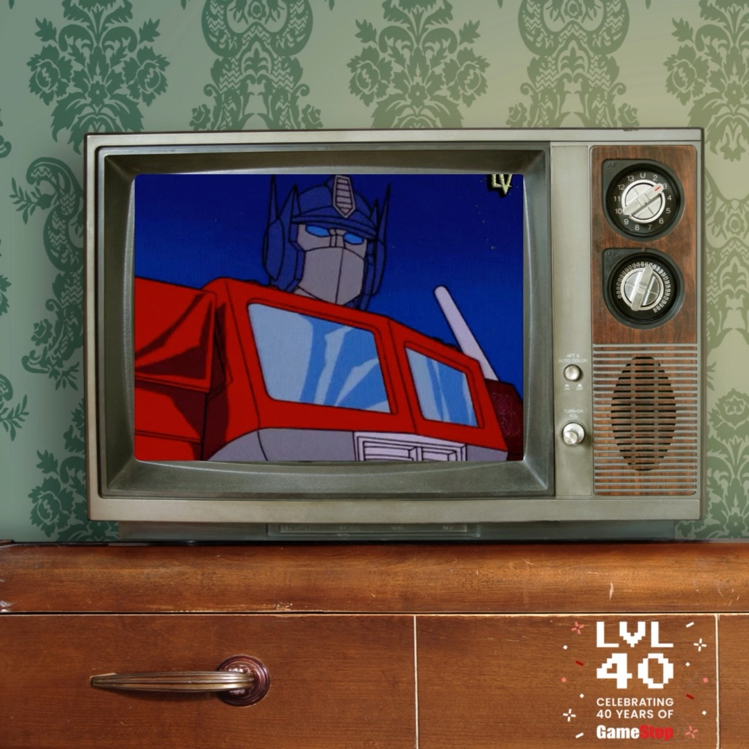 Remember Saturday mornings glued to classics cartoons in the 80's'? Smurfs, Transformers, He-Man, Voltron, G.I. Joe – they shaped our childhoods &amp; sparked endless adventures. We miss those cartoon-filled days, too. #GameStop40 #80sCartoons #NostalgiaTrip