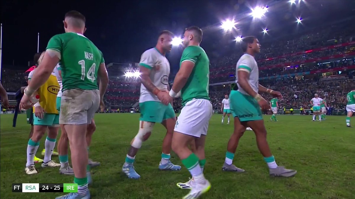 CIARAN FRAWLEY WITH A LAST-GASP WINNER 😯 Ireland have BEATEN the world champions South Africa 🤩🇮🇪