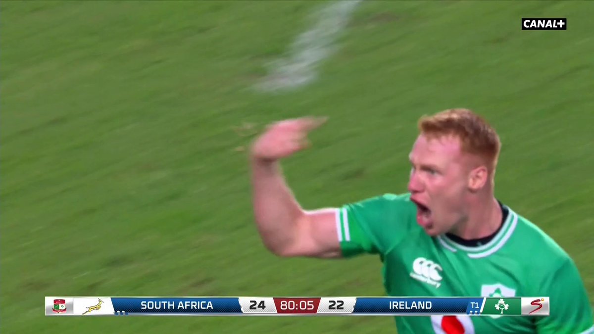 🤯 LE DROP DE FRAWLEY SUR LA SIRÈNE ! L'Irlande s'offre une victoire de prestige en Afrique du Sud contre les Springboks (24-25). ☘️ #RSAvsIRE
